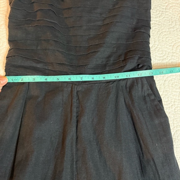 Abercrombie & Fitch Black Strapless Jumpsuit Flare - Picture 13 of 13